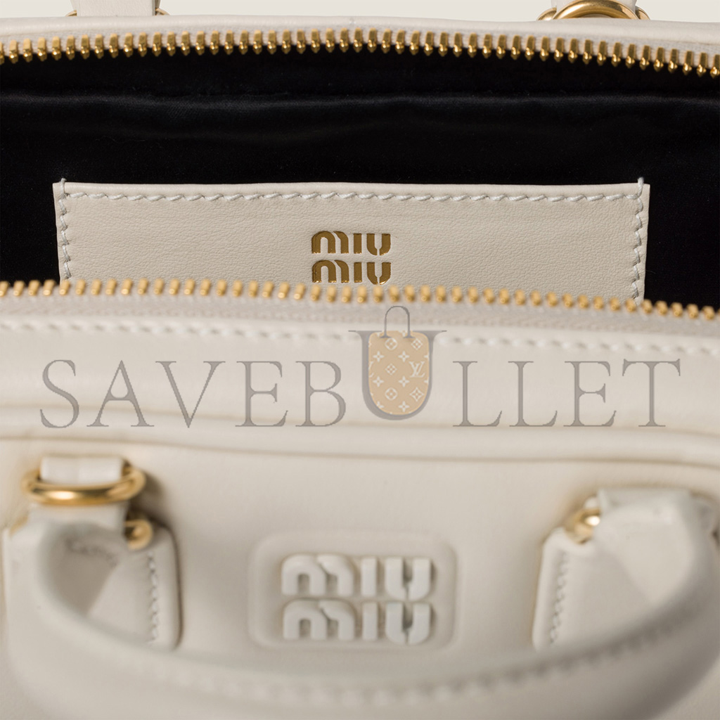 M1v M1v arcadie leather mini-bag 5bp088 (19*10*5cm)